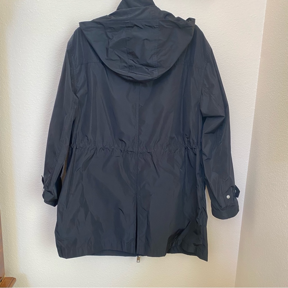 MICHAEL Michael Kors Black Hooded Rain Jacket - Picture 6 of 16